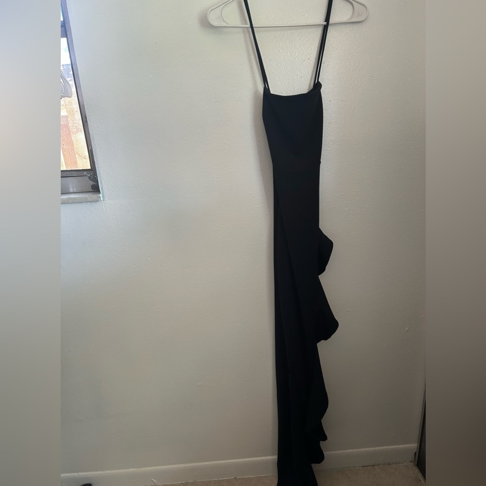 Long black dress